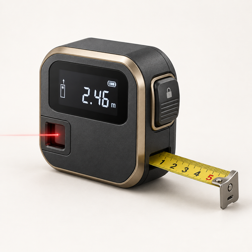 ExactLine 2-in-1 laser measuring tape